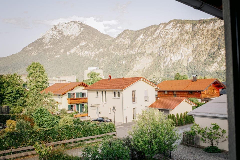 Natural landscape, Bedroom, Mountain view