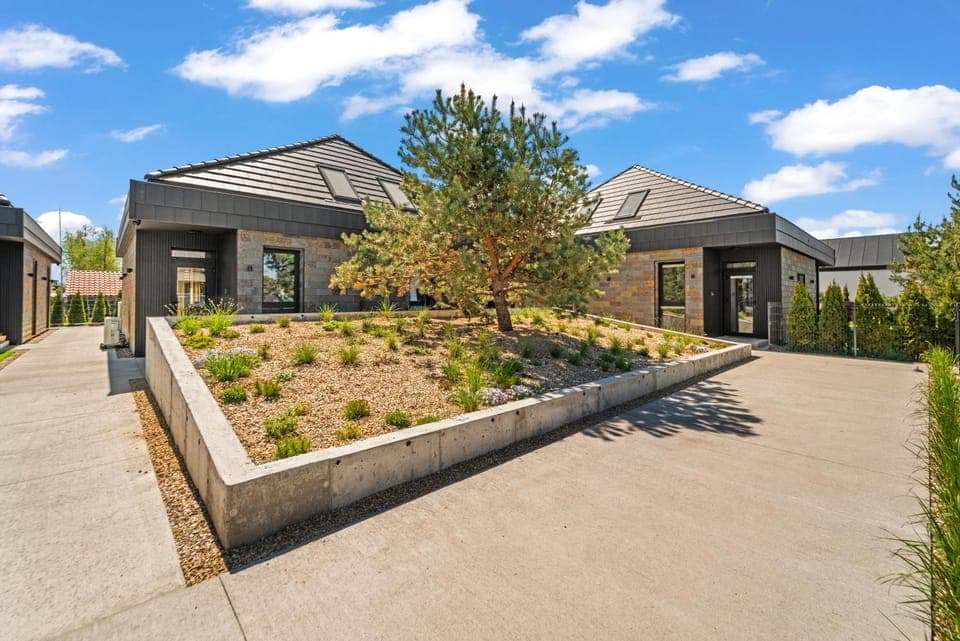 Property building, Day, Garden view