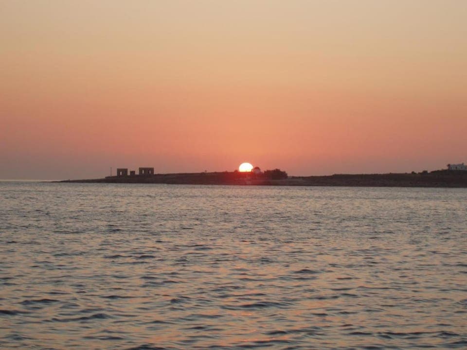 Nearby landmark, Sunset