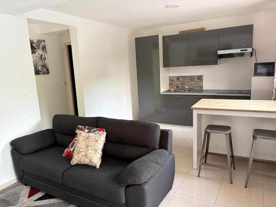 Kitchen or kitchenette, Living room