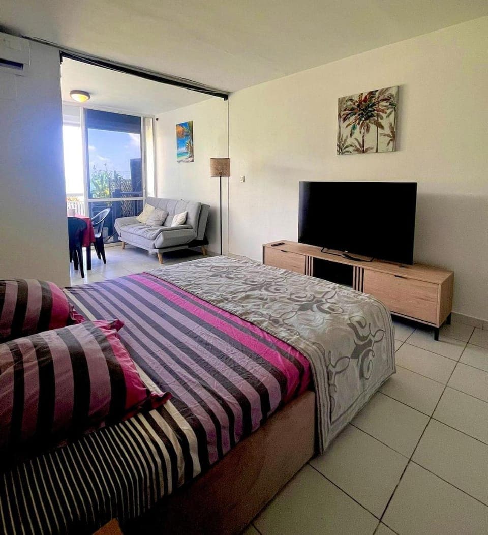 Vue Mer Studio Village Viva ac CITERNE Apartment in Le Gosier