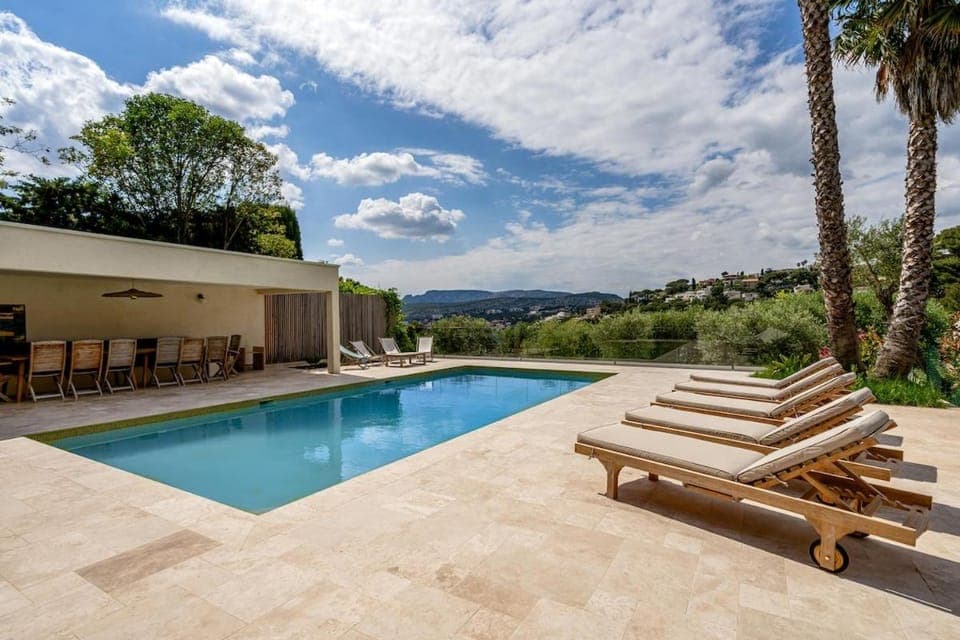 Day, Natural landscape, Pool view, Swimming pool, sunbed