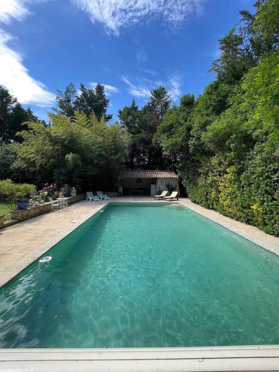 Day, Natural landscape, Swimming pool, sunbed