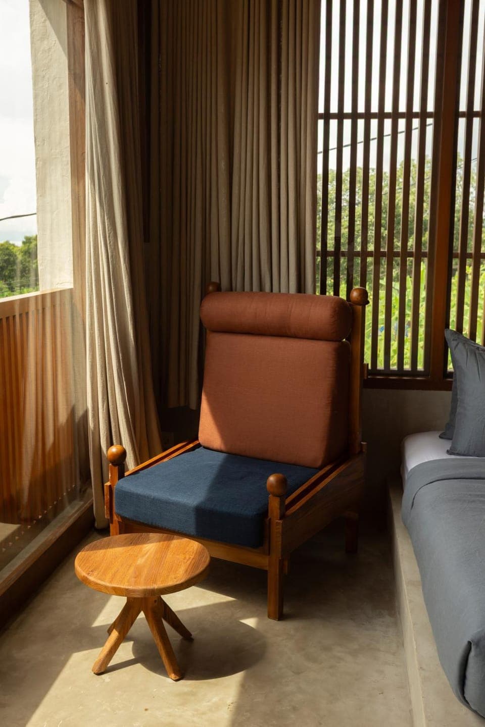 Seating area, Bedroom