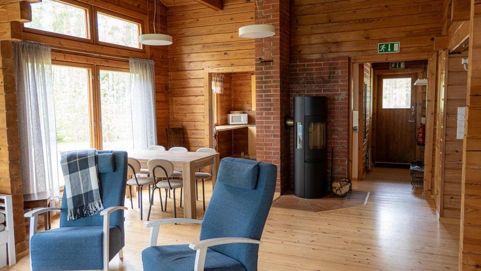 Living room, Seating area, Dining area