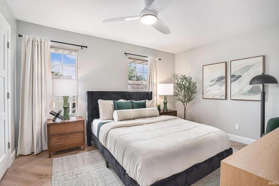 Bed, Bedroom