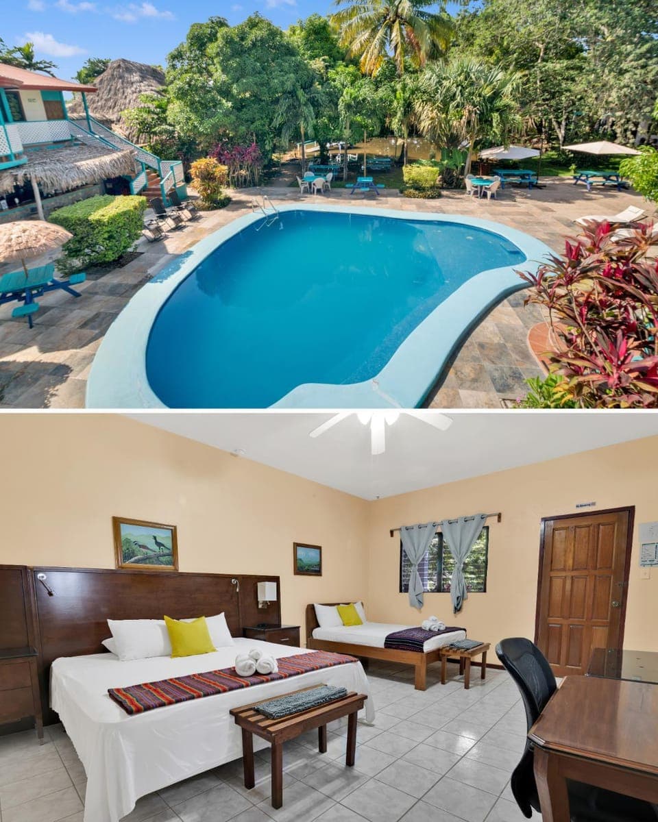 Property building, Pool view, Swimming pool