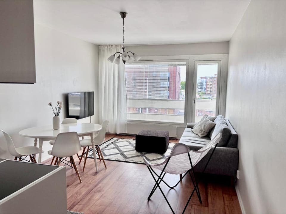 Living room, Seating area, kitchen