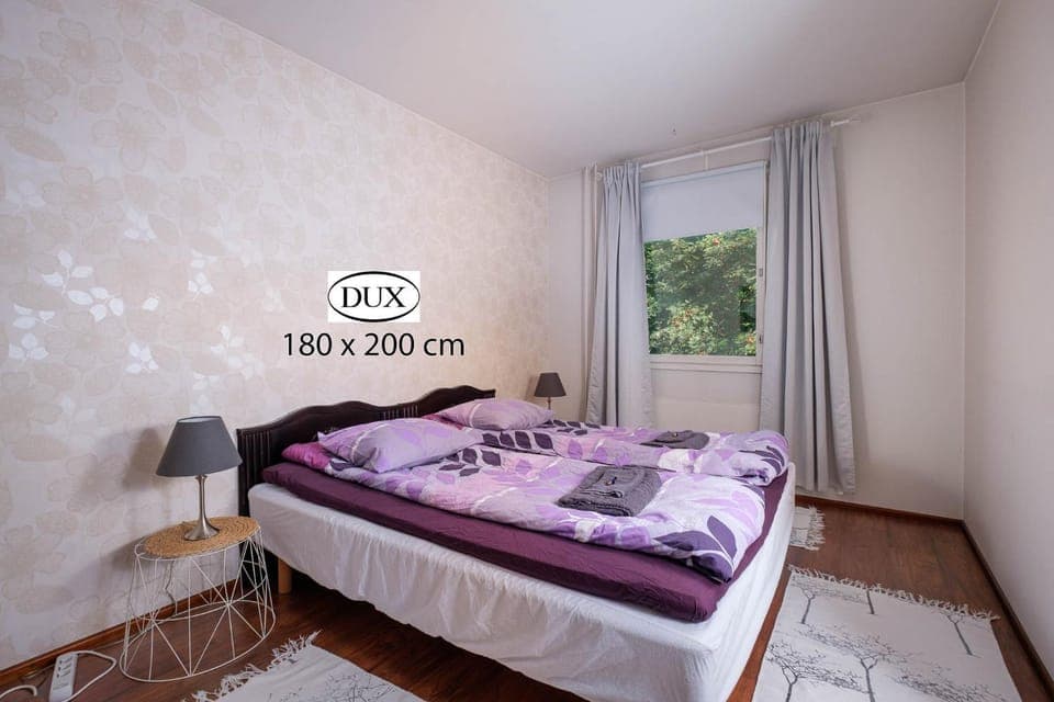 Bed, Bedroom, Family, furniture, towels