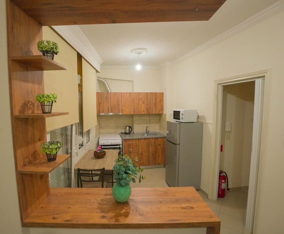 Kitchen or kitchenette, Dining area, oven, stove