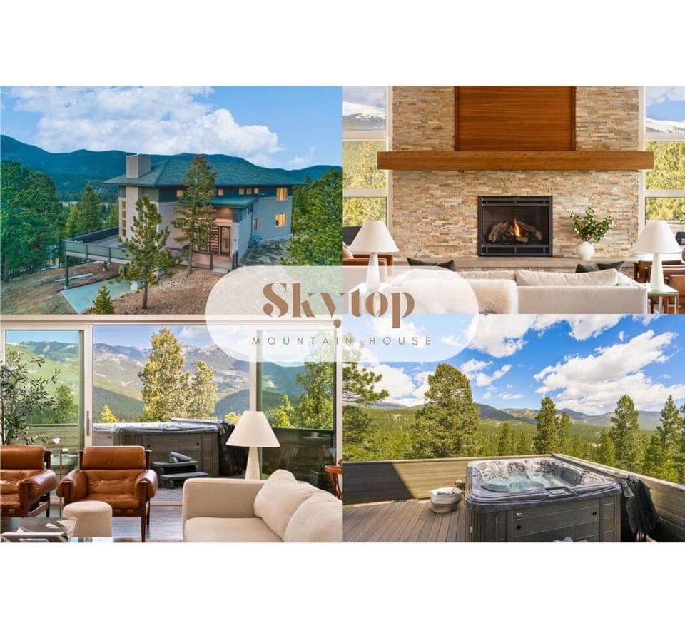 Summit Solace LUXE 360 Views Hot Tub Games House in Bailey