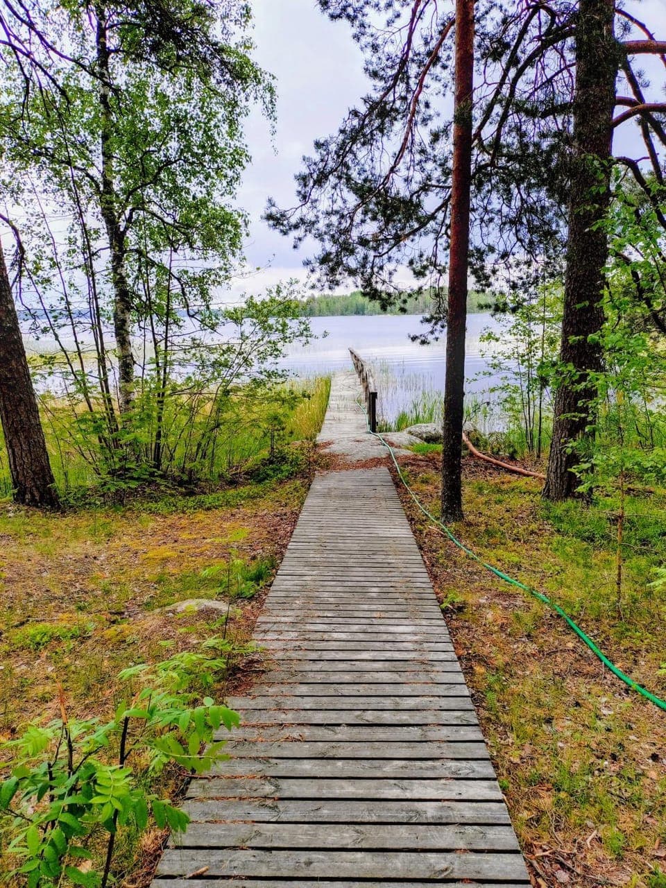 Natural landscape, Lake view