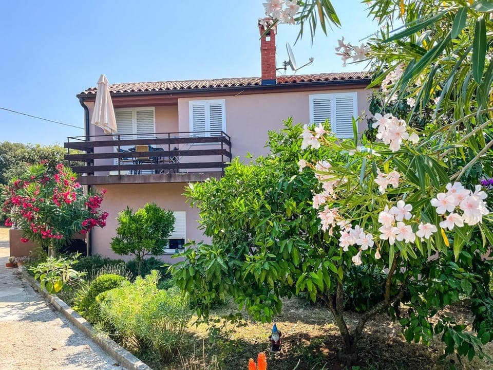 Property building, Garden view