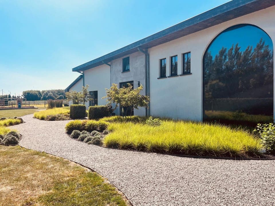 Property building, Garden