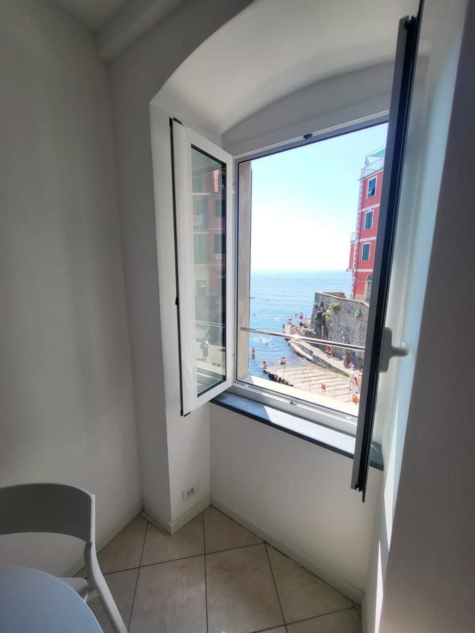 Day, Natural landscape, View (from property/room), Living room, Seating area, Sea view