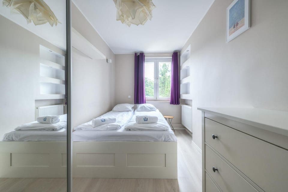 Bed, Photo of the whole room, Bedroom, towels, wardrobe