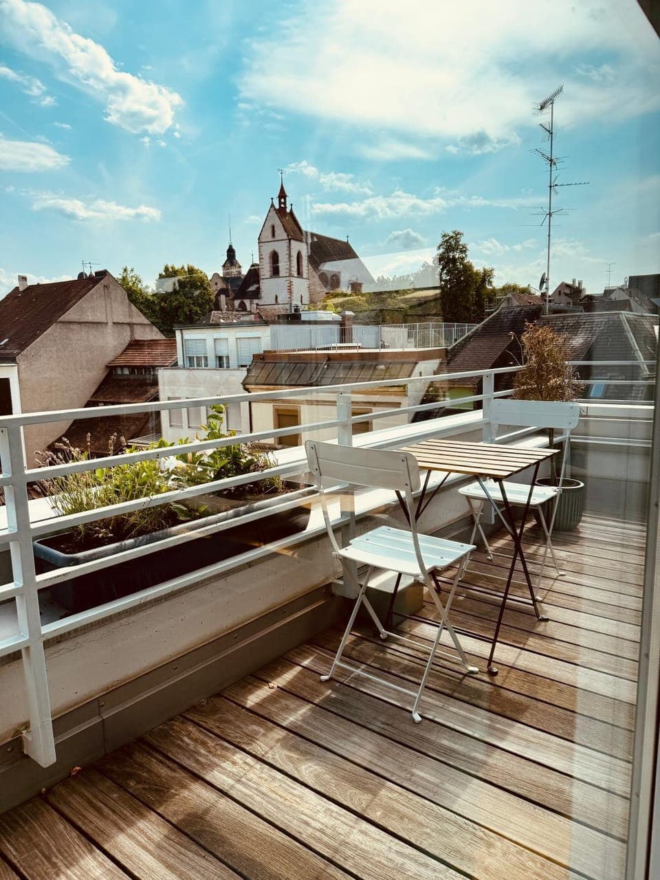 View (from property/room), Balcony/Terrace, City view