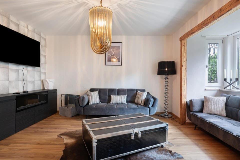 Property building, Living room