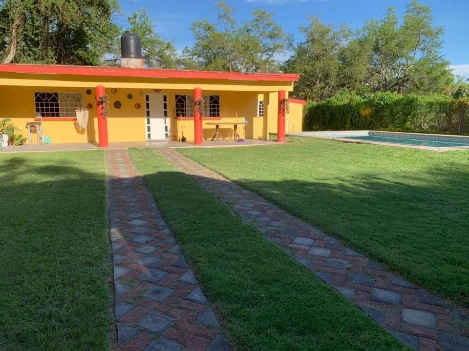 Property building, Garden, Garden view