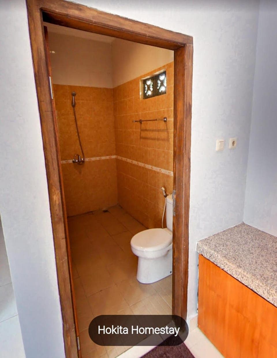 Shower, Toilet, Bathroom, Text overlay