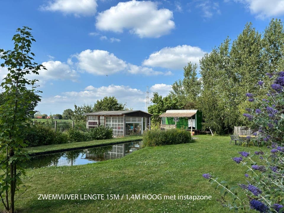 Property building, Garden, Garden view