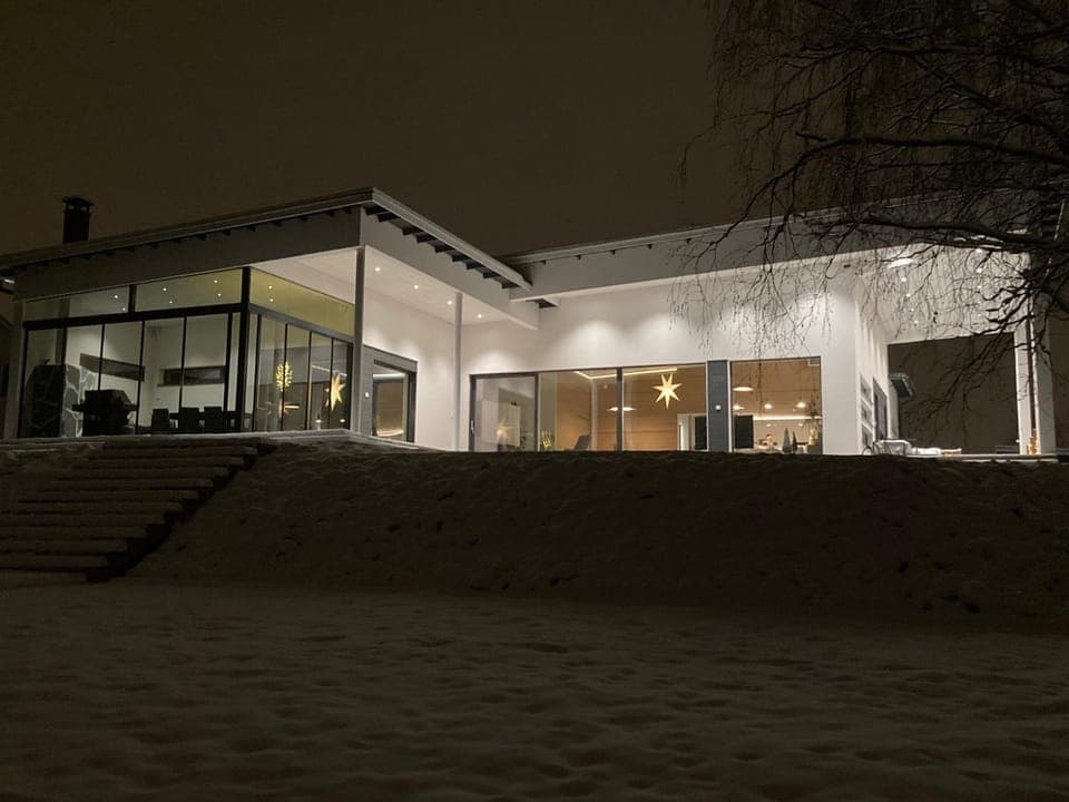 Property building, Winter