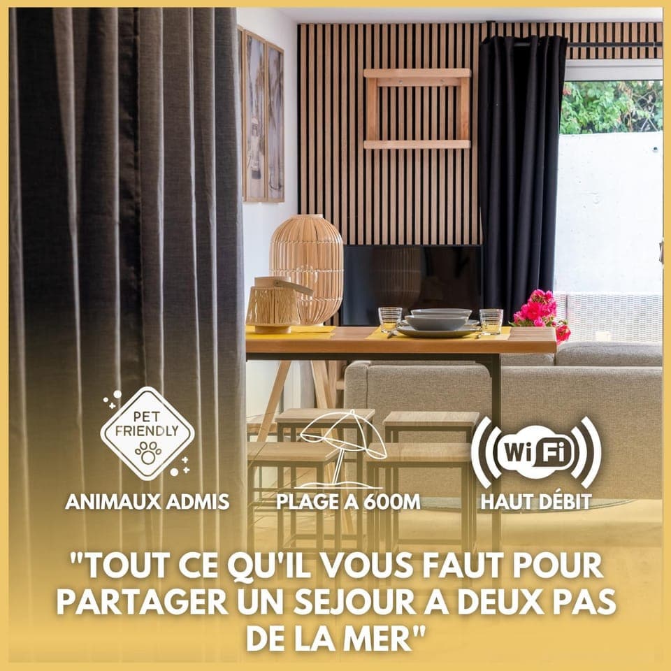 TV and multimedia, Living room, Dining area, Text overlay