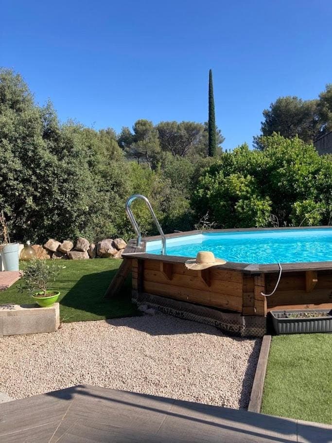 Garden, Garden, Pool view, Swimming pool