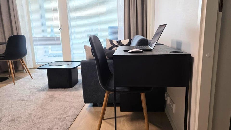 Rahulihomes City Centre Jyväskylä 1 Bedroom Nice Terrace 100mb Wi-Fi 3min Train Station Apartment in Finland
