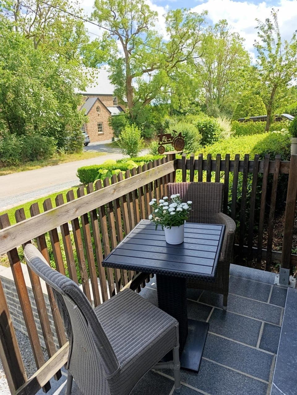 Balcony/Terrace, Garden view
