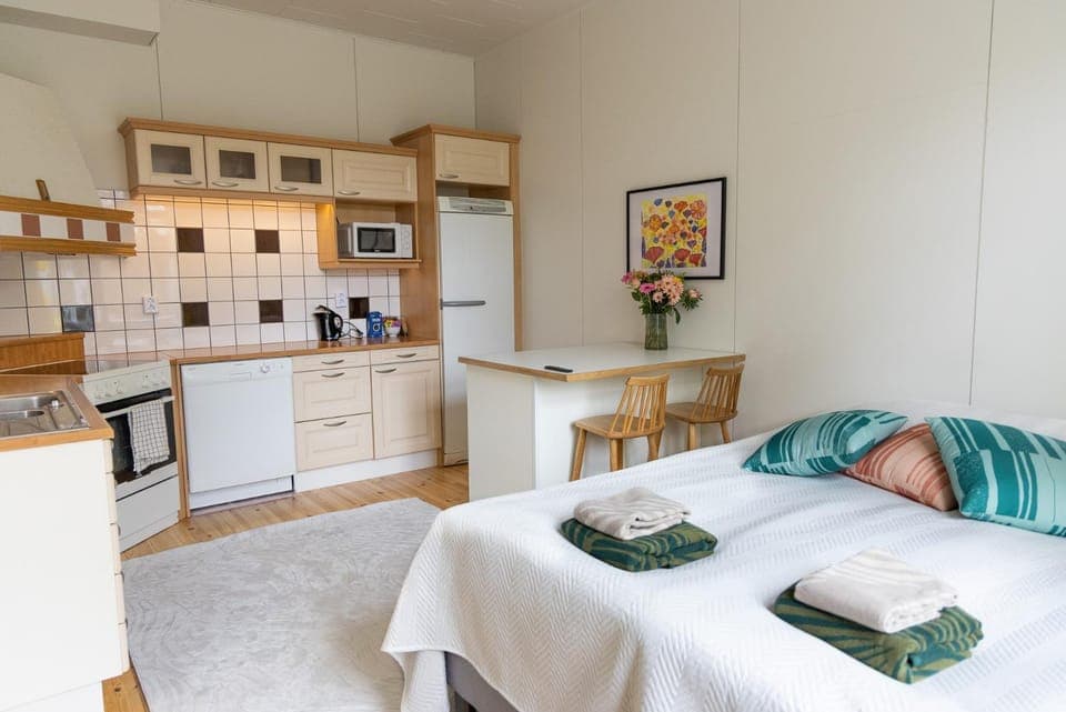Bed, Kitchen or kitchenette, Bedroom, kitchen, kitchen