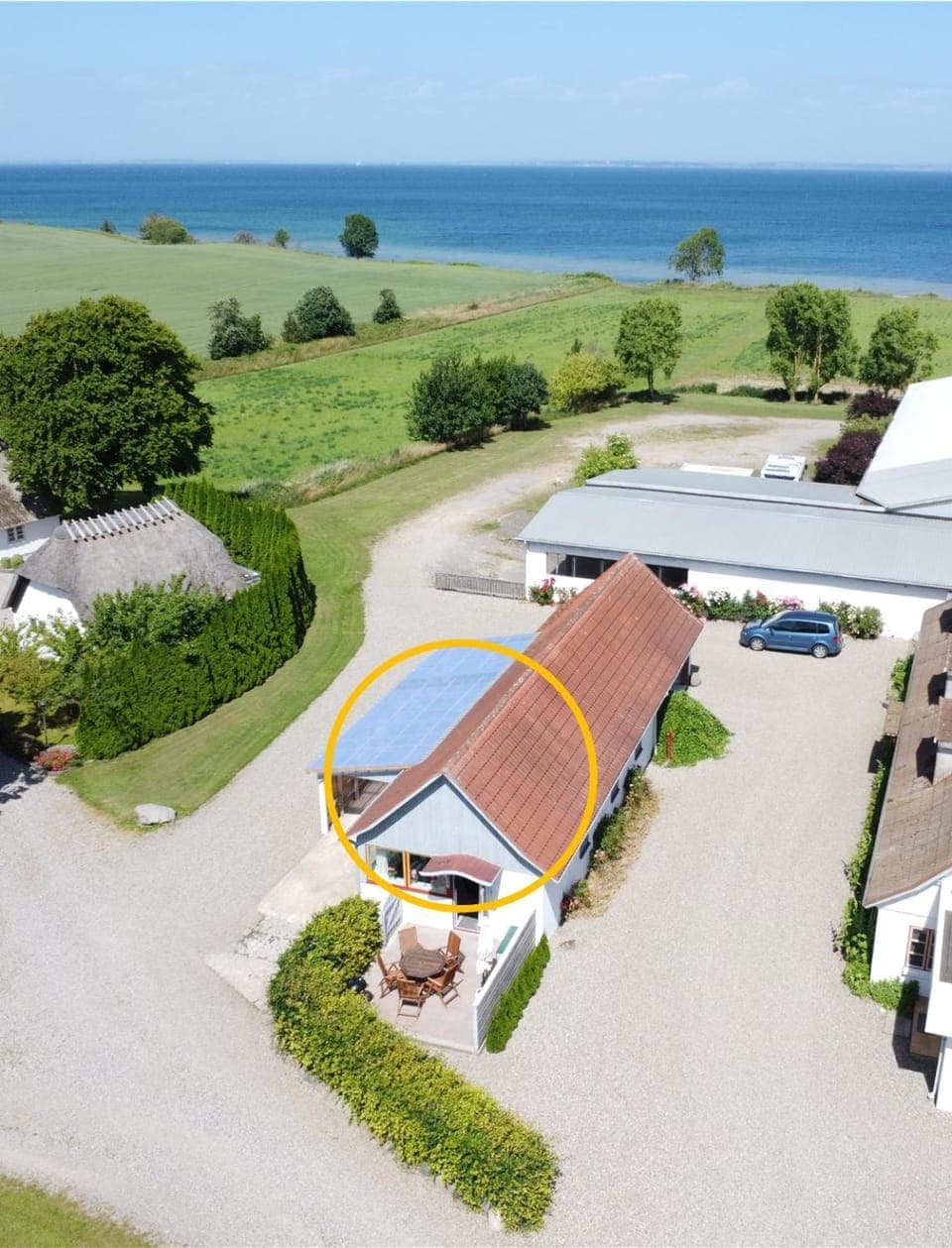 Bird's eye view, Beach, Sea view