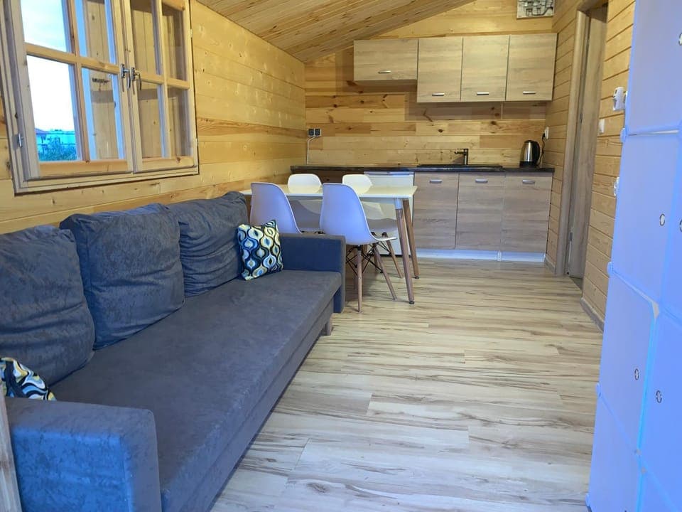 Kitchen or kitchenette, Living room, Seating area, Dining area, pet friendly, stove