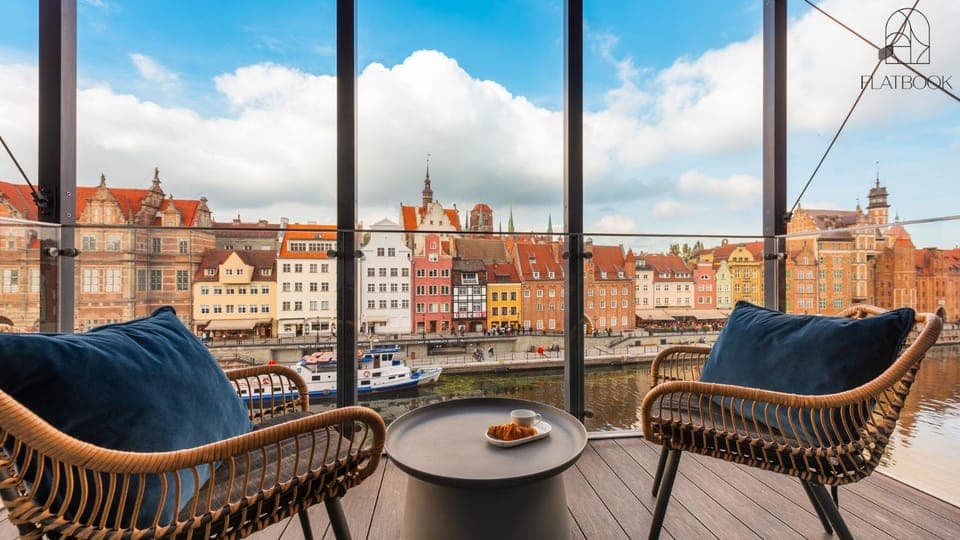 View (from property/room), Balcony/Terrace, City view, River view, Location