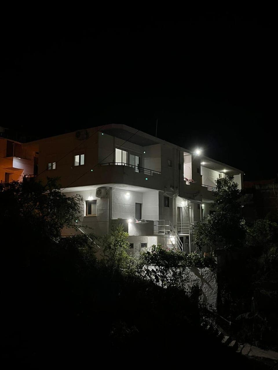 Property building, Night