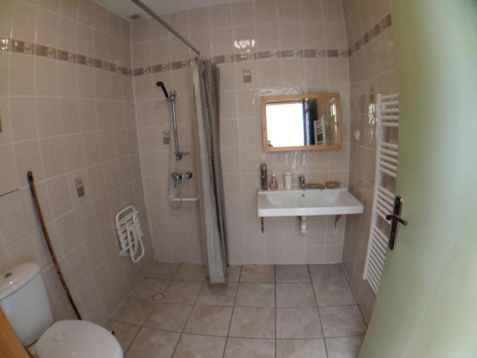 Bathroom, Living room