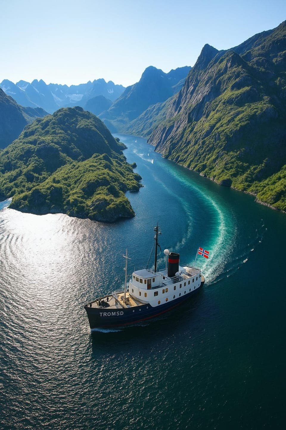 Natural landscape, Lake view