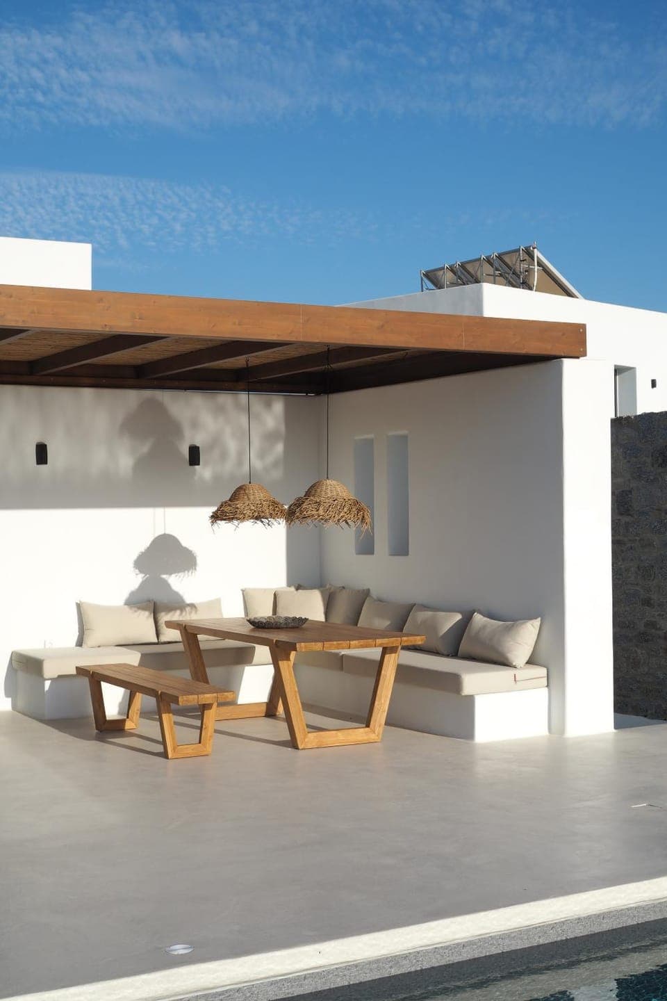 Patio, Day, Balcony/Terrace, Seating area, Dining area, Pool view, Swimming pool, sunbed