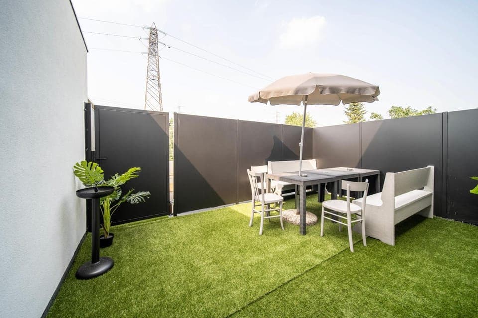 Patio, Spring, Day, Garden, Garden view