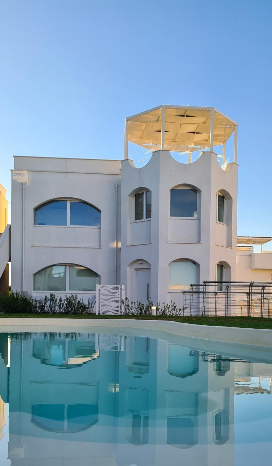 Property building, Pool view, Swimming pool