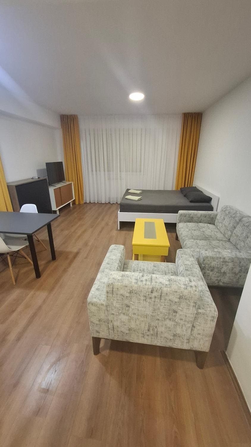 Communal lounge/ TV room, Bed, TV and multimedia, Living room, Photo of the whole room, Bedroom