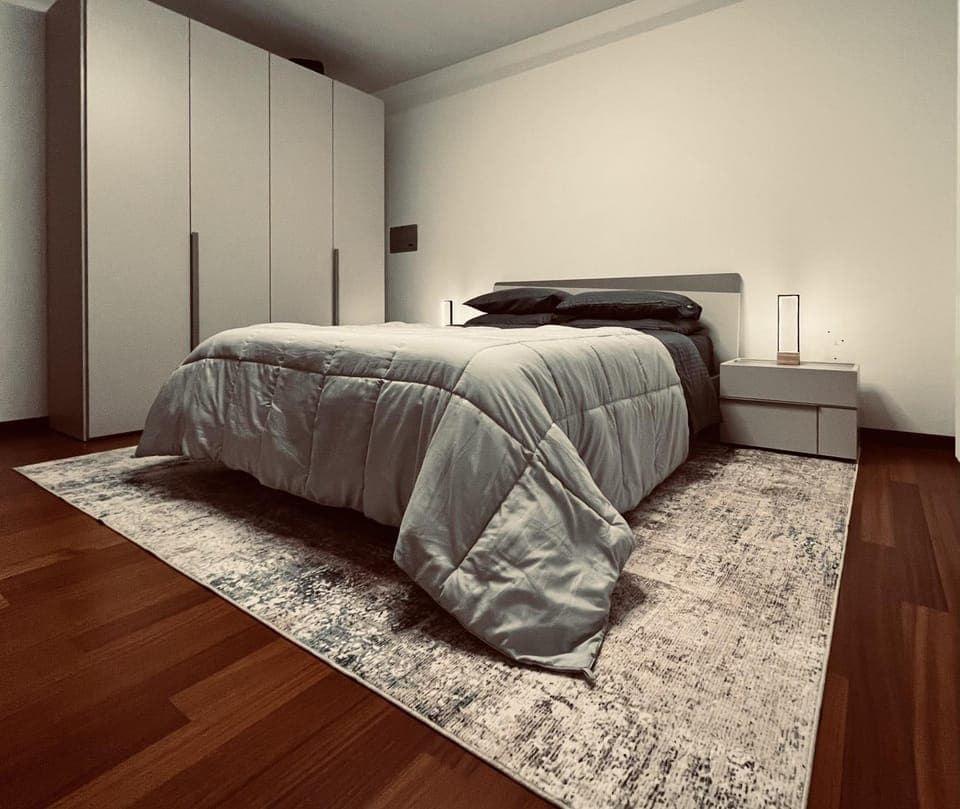 Bed, Bedroom, wardrobe