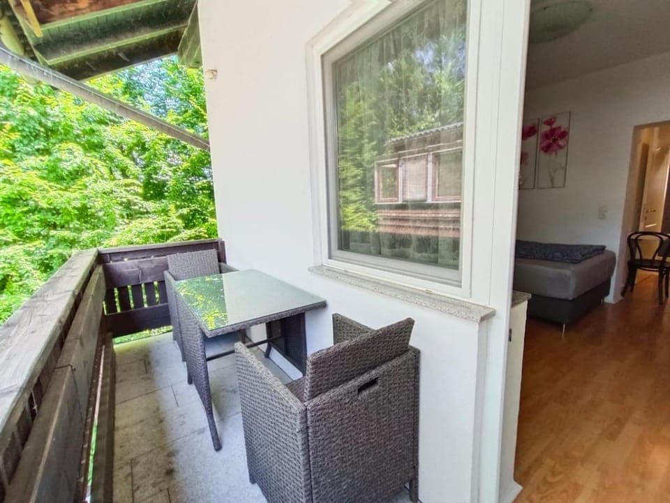 Patio, Day, Balcony/Terrace, Balcony/Terrace, Seating area