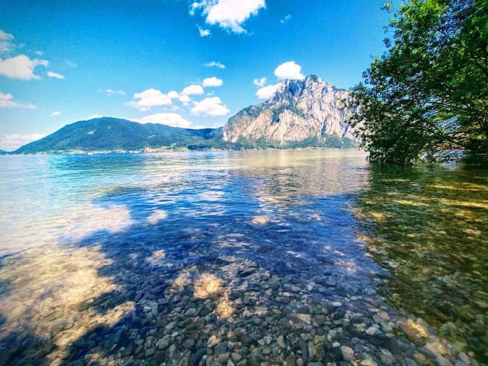 Nearby landmark, Natural landscape, Lake view, Mountain view