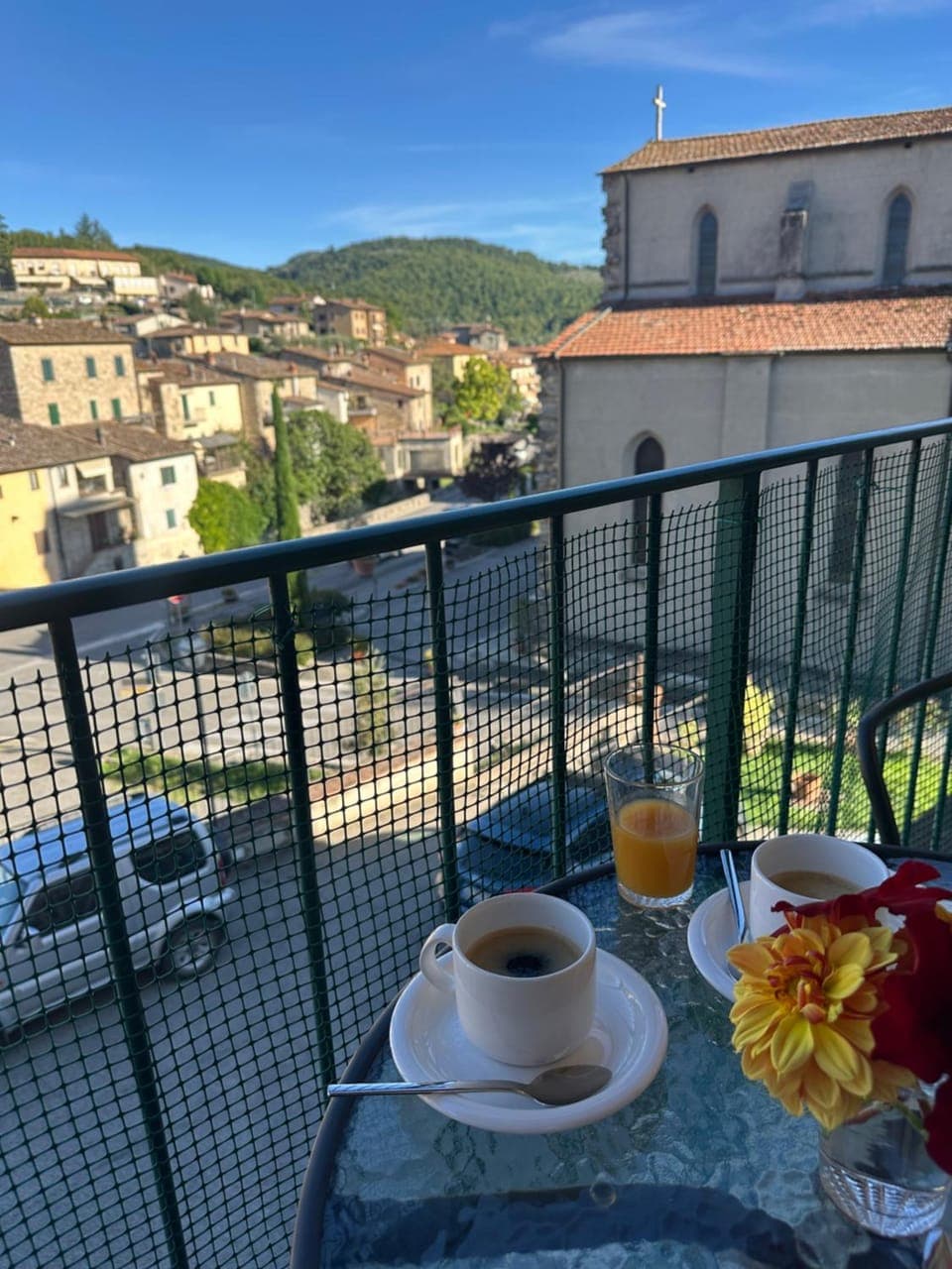View (from property/room), Balcony/Terrace, Breakfast