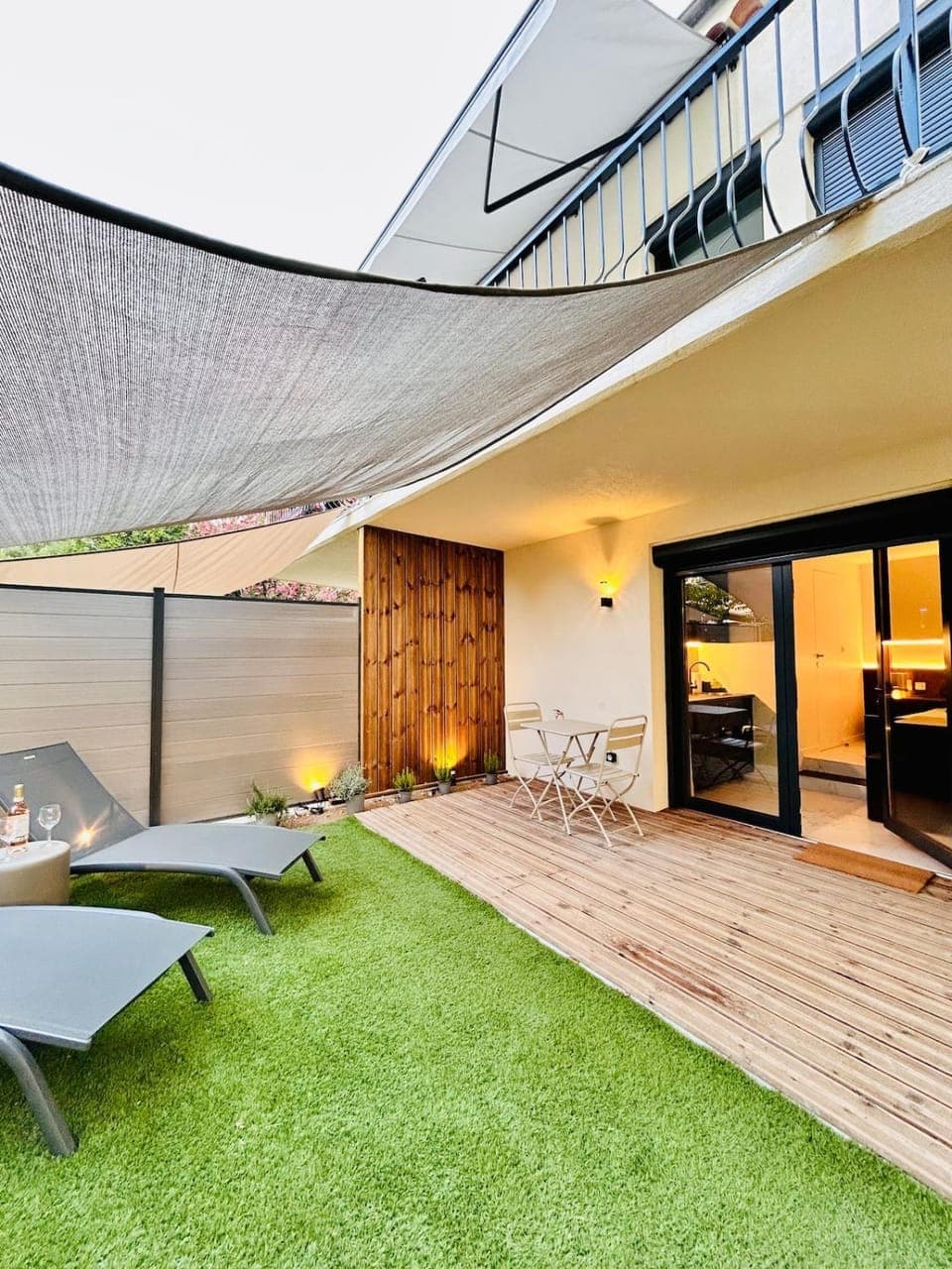 Garden, Balcony/Terrace, Garden view, sunbed