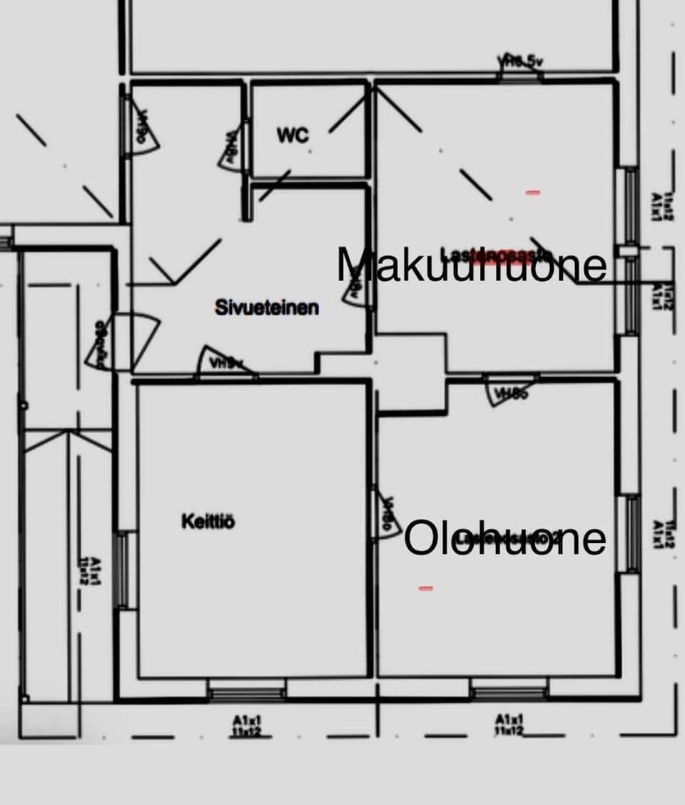 Tunnelmallinen Karsikon kansakoulu - jaettu kylpyhuone Apartment in Finland