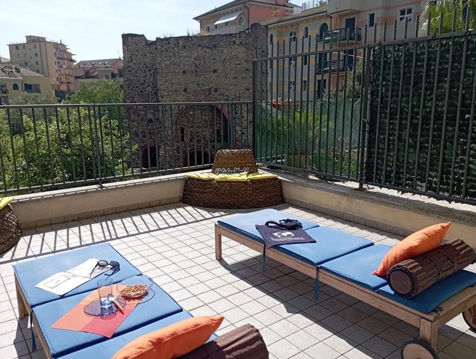 Balcony/Terrace, sunbed