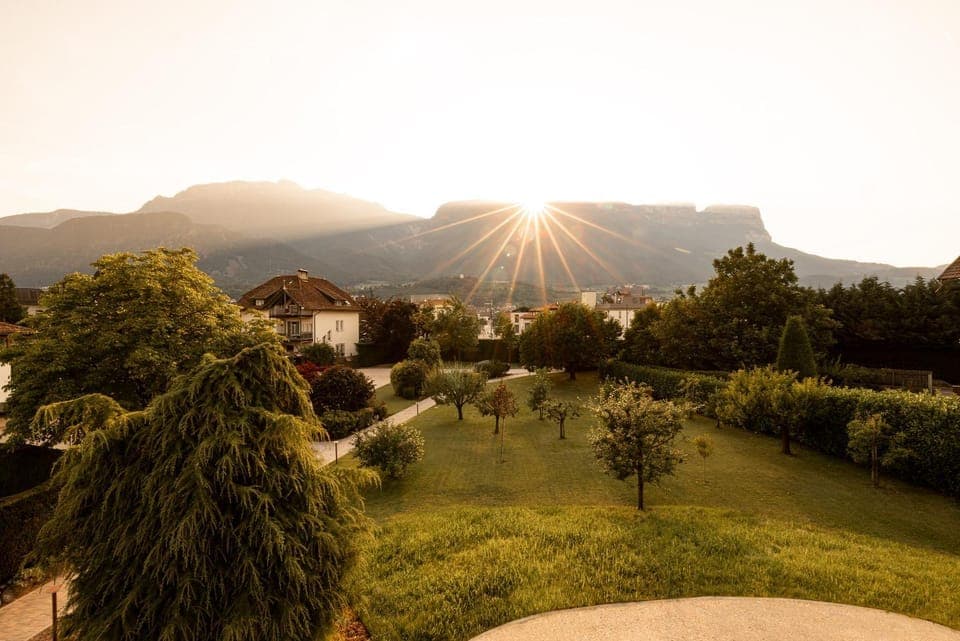Natural landscape, Mountain view, Sunset