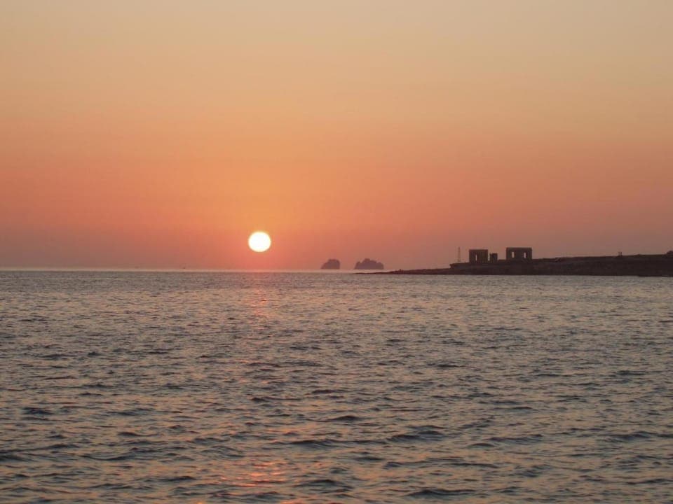 Nearby landmark, Sunset